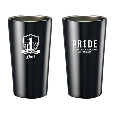PR1DEグッズ「TK1ロゴグッズ第1弾」ステンレスタンブラー