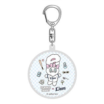 エスターバニー×ライオンズ アクリルキーホルダー