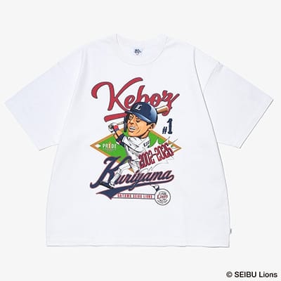 PR1DEグッズ「KEBOZコラボTシャツ」 KURIYAMAイラスト(S): Tシャツ