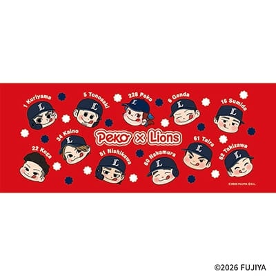 Peko×Lions フェイスタオル 集合
