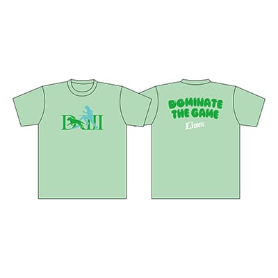 DKIII×救助犬×LIONS 高橋光成投手救助犬支援企画グッズ_Tシャツ グリーン