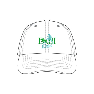DKIII×救助犬×LIONS 高橋光成投手救助犬支援企画グッズ_キャップ ホワイト