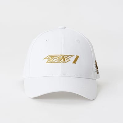 PR1DEグッズ「TK1ロゴグッズ第2弾」TK1ロゴキャップ ホワイト