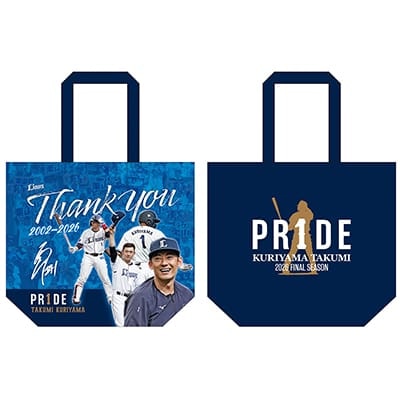 PR1DEグッズ「Thank youトートバッグ」