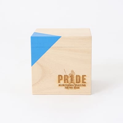 【受注生産】PR1DEグッズ「メモリアルグッズ第1弾」桐CUBE コーヒーキャニスター
