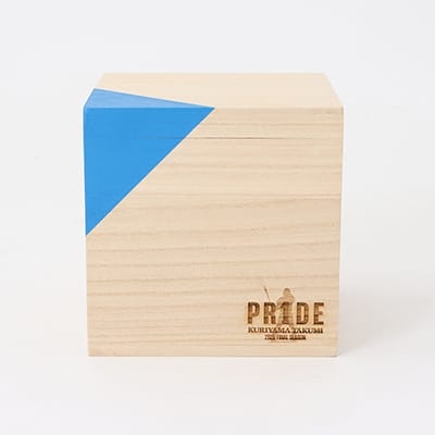 【受注生産】PR1DEグッズ「メモリアルグッズ第1弾」桐CUBE 米びつ2kg