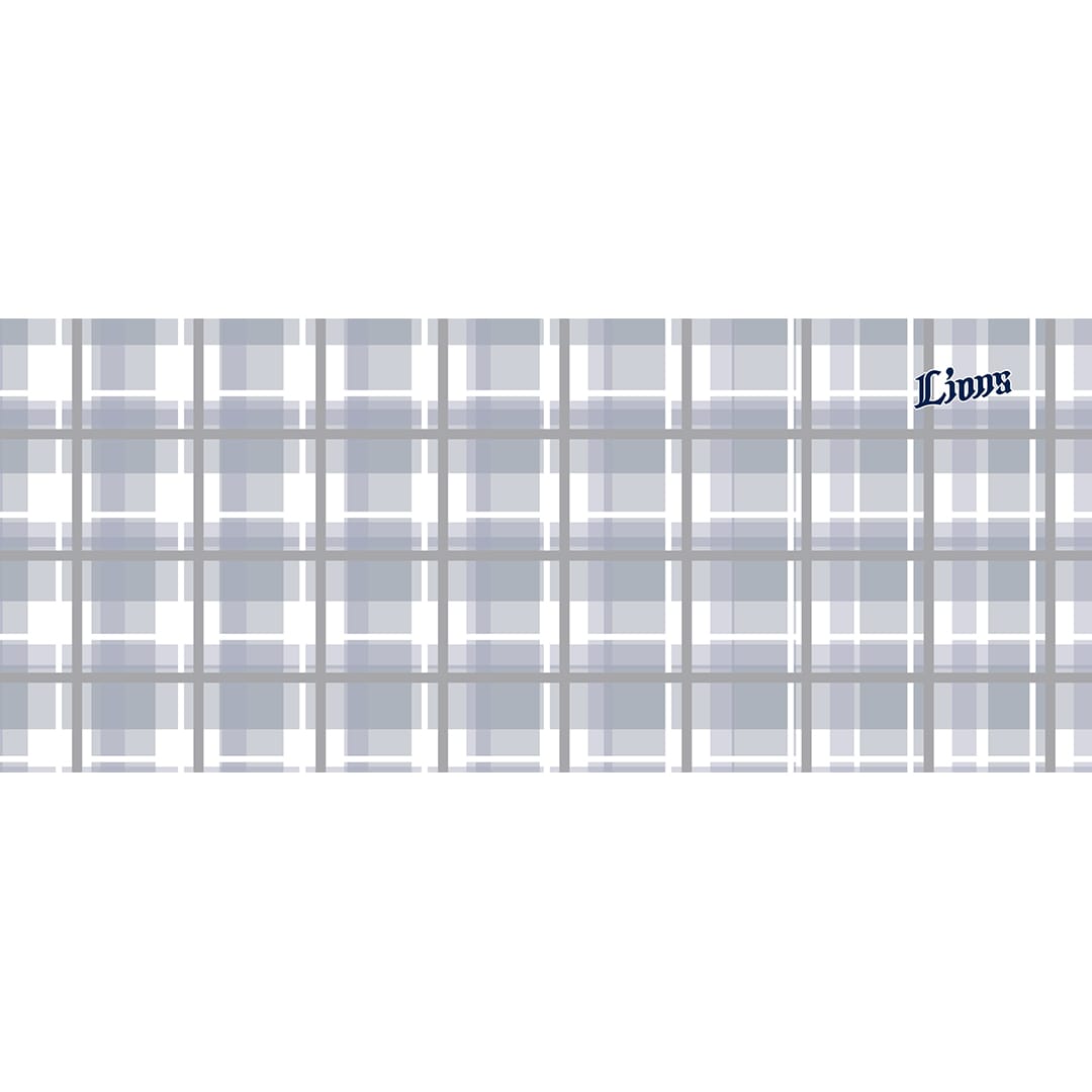 チェック柄グレー