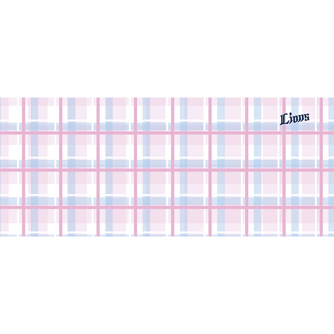 チェック柄ピンク