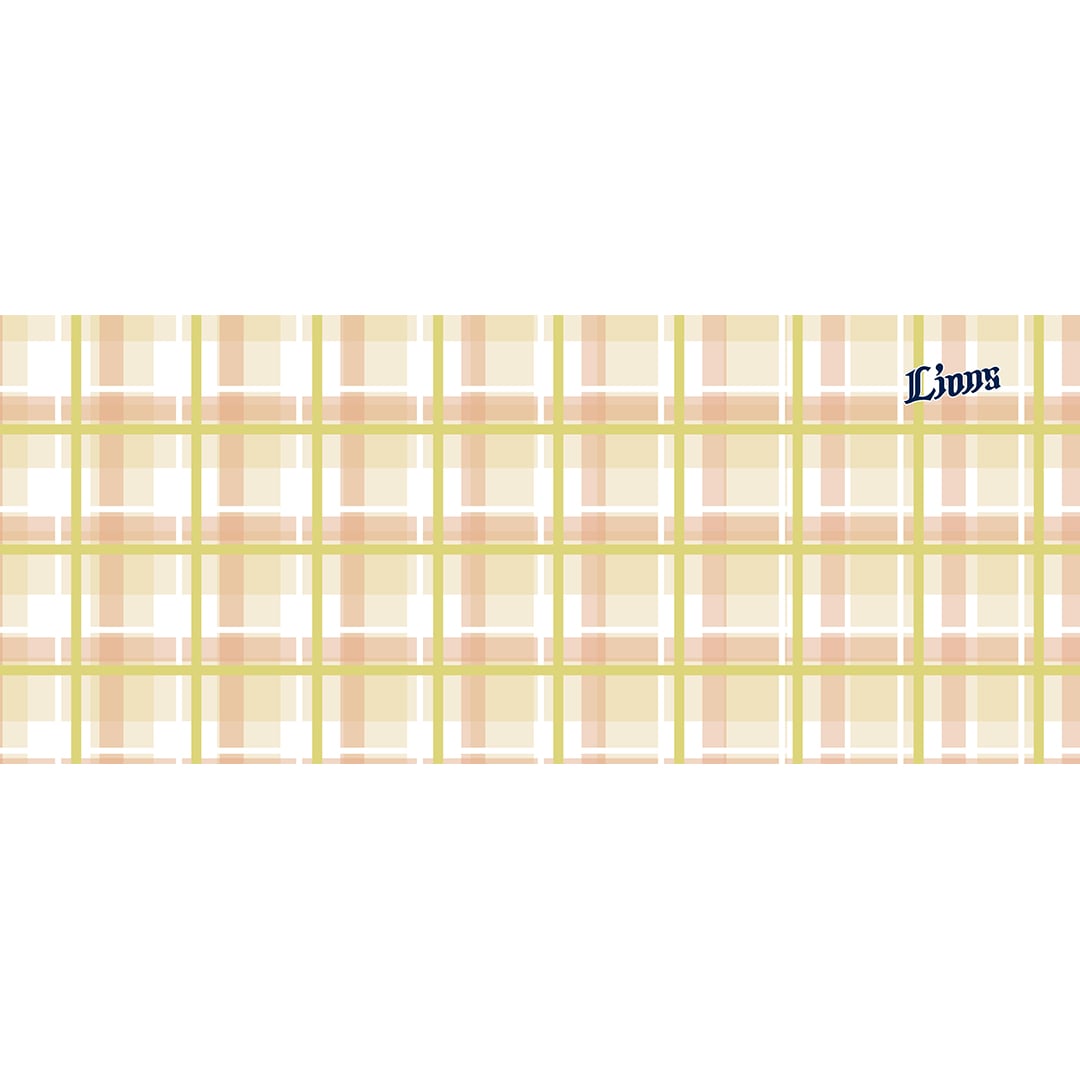 チェック柄イエロー